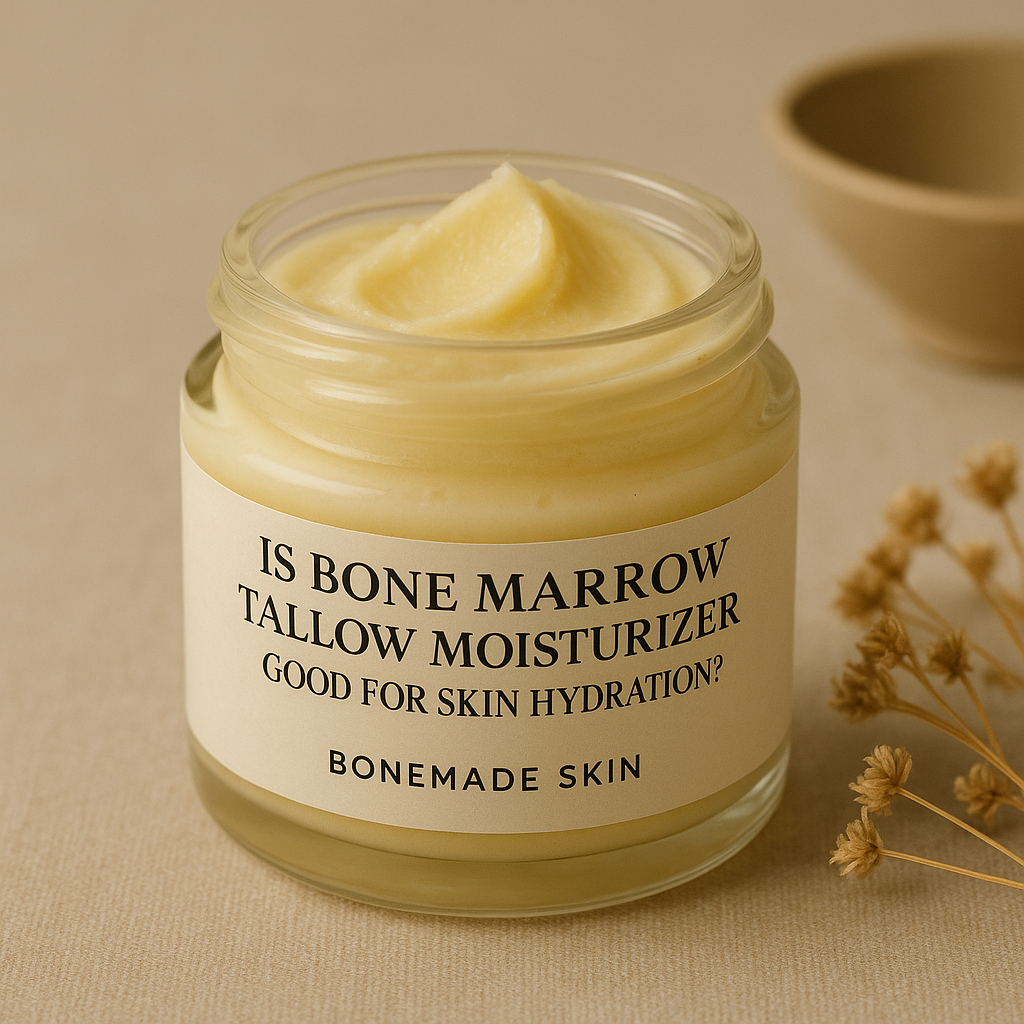 Is Bone Marrow Tallow Moisturizer Good For Skin Hydration? - Bonemade