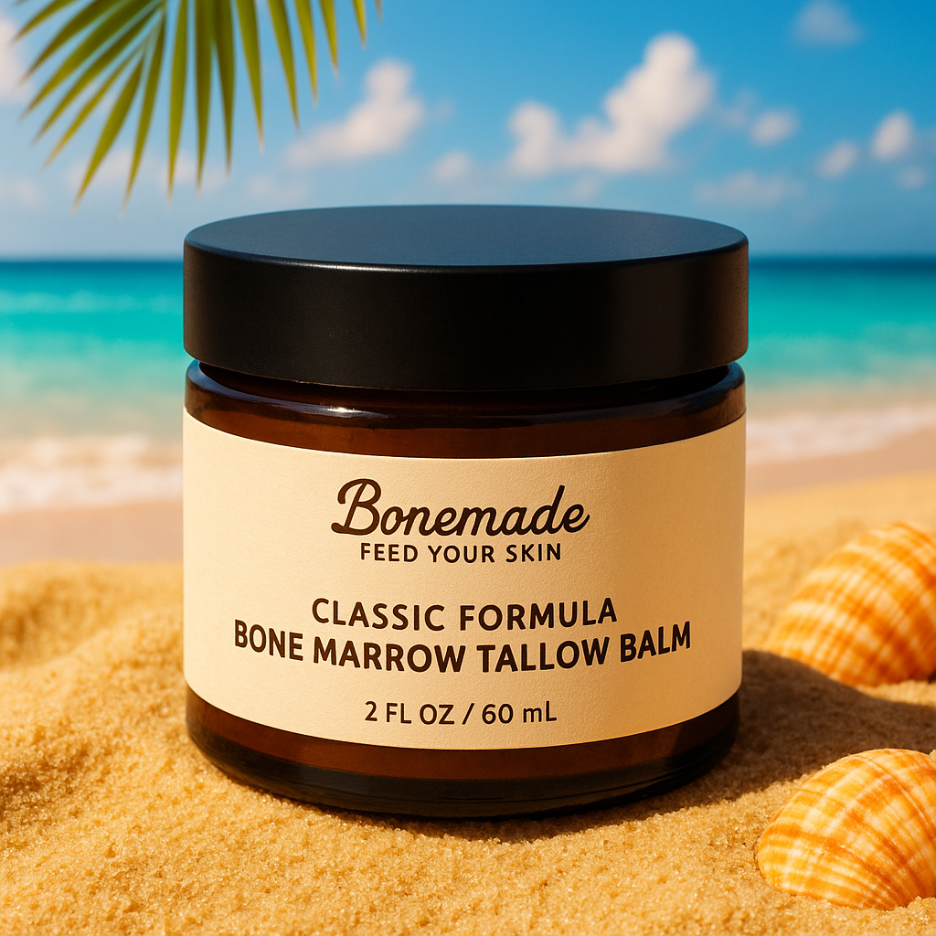 tallow balm for skin during summer time